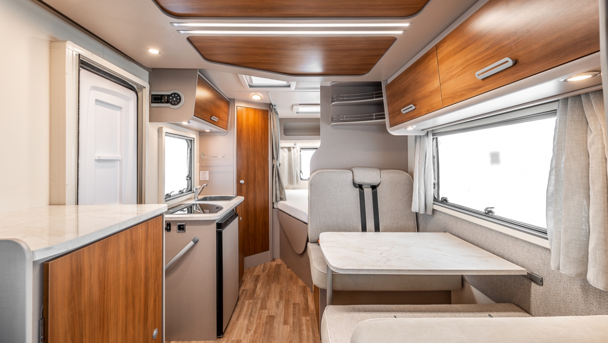 Autocaravana perfilada Hygge 12 PLUS Interior