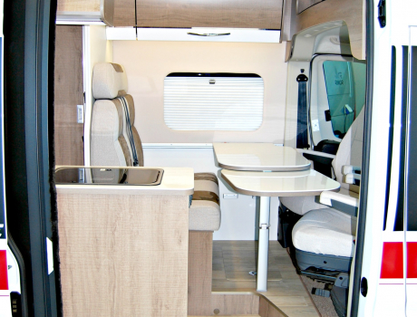 Furgoneta Camper Pilote VE600S Interior