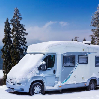 donde ir en autocaravana con niños en invierno