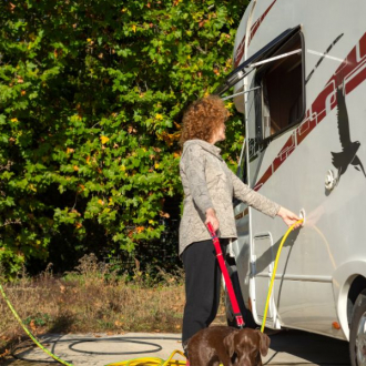 vaciar aguas grises autocaravana