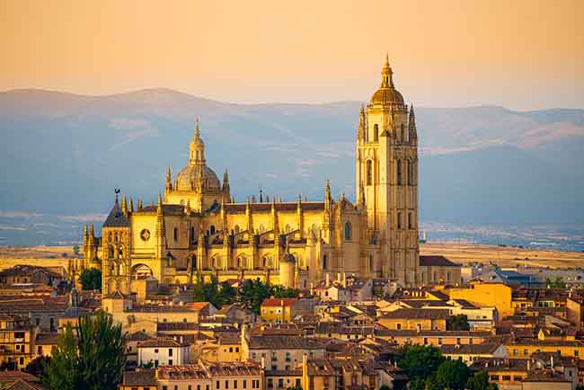 Viajar en autocaravana a Segovia