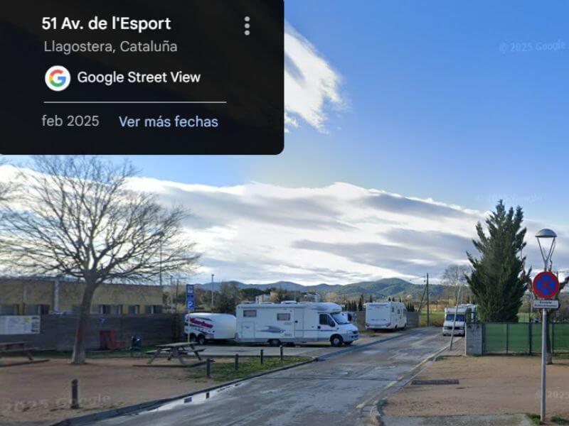 area autocaravana costa brava